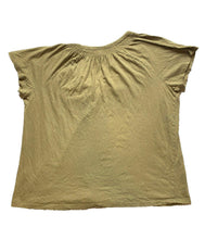 Load image into Gallery viewer, Lauren Ralph Lauren Shirt Womens 1X Olive Green Tasseled Boho Boxy Blouse Plus