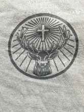 Load image into Gallery viewer, VTG JAGERMEISTER Shirt Adult Large Gray Single Stitch Liquor Alcohol Promo Mens