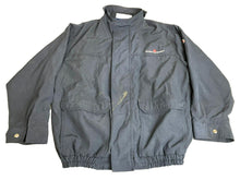 Load image into Gallery viewer, Bulwark Jacket  Adult Extra Large Navy Blue FR Protective Apparel Snaps Mens