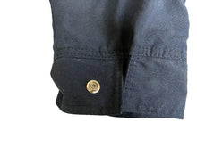 Load image into Gallery viewer, Bulwark Jacket  Adult Extra Large Navy Blue FR Protective Apparel Snaps Mens