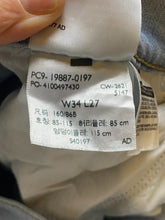 Load image into Gallery viewer, Levis Jeans Womens Extra Large (40X27) Light Wash Straight Cut Workwear Ladies