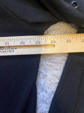 Load image into Gallery viewer, Vocal Sweater Women Large Black Zipper Eyelet Riveted Rayon Steampunk NWOT