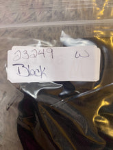 Load image into Gallery viewer, Vocal Sweater Women Large Black Zipper Eyelet Riveted Rayon Steampunk NWOT