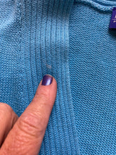 Load image into Gallery viewer, Pendleton Sweater Womens Small Blue Button Front Cardigan Woolen Mills Oversized