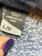 Load image into Gallery viewer, Marmot Sweatshirt Adult Large Heather Navy Mountain Fleece Hoodie Sweater Mens