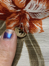 Load image into Gallery viewer, Caribbean Shirt Adult 3XB Taupe AOP Floral Hawaiian Aloha Button Up Silk Big Men