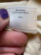 Load image into Gallery viewer, Eileen Fisher Pants Womens Large (37x29) Beige Flat Front Silk Spandex Ladies