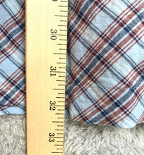 Load image into Gallery viewer, Snoop Dogg Shirt Adult 2XL XXL Blue Red Plaid Button Up Casual Camp Pocket Mens