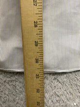 Load image into Gallery viewer, Brooks Brothers Shirt Adult 16.5-34 Gray Black Striped  Button Up Dress Mens