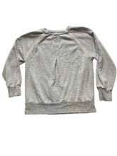 Load image into Gallery viewer, Prana Sweatshirt Womens Medium Gray Oversized Fleece Crewneck Outerwear Ladies