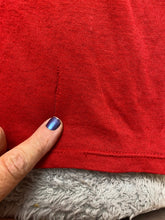 Load image into Gallery viewer, VTG Santa Cruz Bulldogs Shirt Adult Large Red Single Stitch Spell Out 80s Mens