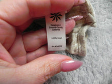 Load image into Gallery viewer, Athleta Shirt Womens Small Gray Striped 100% Linen Tank Blouse Casual Ladies