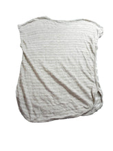 Load image into Gallery viewer, Athleta Shirt Womens Small Gray Striped 100% Linen Tank Blouse Casual Ladies