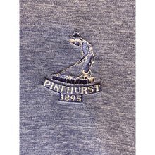 Load image into Gallery viewer, Adidas Polo Shirt Adult Medium Heathered Blue Pinehurst Golf Logo Mens
