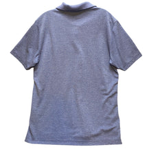 Load image into Gallery viewer, Adidas Polo Shirt Adult Medium Heathered Blue Pinehurst Golf Logo Mens