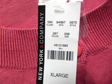 Load image into Gallery viewer, New York & Co Sweater Womens Extra Large Cropped Cardigan Silk Nylon Rayon NWT