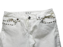 Load image into Gallery viewer, Metro 7 Seven Jeans Womens 16 (37x27.5) Studded Rhinestone Pockets Spandex Lady