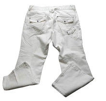 Load image into Gallery viewer, Metro 7 Seven Jeans Womens 16 (37x27.5) Studded Rhinestone Pockets Spandex Lady