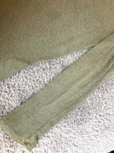 Load image into Gallery viewer, Abercrombie & Fitch Sweater Womens Large Pickle Green Oversized Lightweight Lady