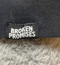 Load image into Gallery viewer, Broken Promises Sweatshirt Adult Small Emotional Wave Grunge Hoodie Skull Mens