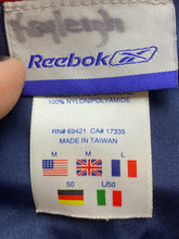 Load image into Gallery viewer, VTG Reebok Jacket Adult Medium Navy Full Zip Windbreaker Nylon Outdoor Y2K Mens