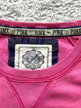 Load image into Gallery viewer, Victoria's Secret Sweatshirt Womens Large Univ of Pink Fleece Oversized Pullover