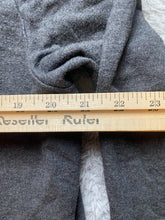 Load image into Gallery viewer, Pure J Jill Sweater Womens Large Gray Oversized Waterfall Open Front Cardigan