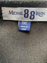 Load image into Gallery viewer, Michael Irvin 88 Shirt Adult 3XL XXXL Brown Designer Retro Knit Rayon Mens