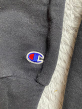 Load image into Gallery viewer, Champion Sweatshirt Adult Large Black Hoodie Fleece Athleticwear Authentic Mens