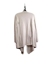 Load image into Gallery viewer, Barefoot Dreams Sweater Womens Small Tan CozyChic Lite Cardigan Waterfall Nylon