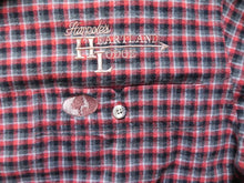 Load image into Gallery viewer, Mossy Oak Shirt Adult Large Button Up Long Sleeve Plaid Flannel Embroidered Mens