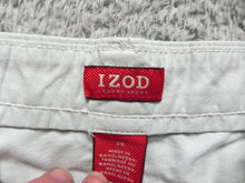 Load image into Gallery viewer, IZOD Shorts Adult 38 Flat Front Chino Luxury Sport Casual Golf 10" Inseam Mens