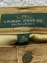 Load image into Gallery viewer, Lauren Ralph Lauren Pants Womens 14 (36x31) Straight Leg Stretch Chino Casual