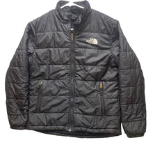 Load image into Gallery viewer, The North Face Jacket Adult Medium Black Puffer Reversible Zip Workwear Mens
