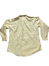 Load image into Gallery viewer, Brooks Brothers Shirt Adult 16.5 Large Yellow Blue Button Up Traditional Fit Men