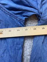 Load image into Gallery viewer, Torrid Shirt Womens 3 3X Blue Button Up Chambray Pocket Denim Plus Ladies