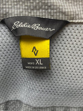 Load image into Gallery viewer, Eddie Bauer Shirt Adult Extra Large Gray Travex Button Up Nylon Mesh Hiking Mens
