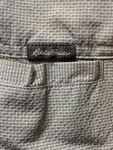 Load image into Gallery viewer, Eddie Bauer Shirt Adult Extra Large Gray Travex Button Up Nylon Mesh Hiking Mens