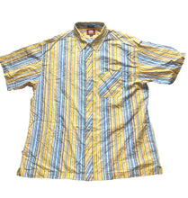 Load image into Gallery viewer, Ecko Unltd Shirt Adult 2XL Striped Button Up Casual Knute Woven Rhino Brand Mens