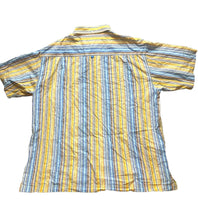 Load image into Gallery viewer, Ecko Unltd Shirt Adult 2XL Striped Button Up Casual Knute Woven Rhino Brand Mens