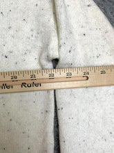 Load image into Gallery viewer, J Jill Sweater Womens Medium Off White V-Neck Oversized Boxy Outerwear Ladies