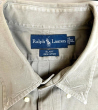 Load image into Gallery viewer, Ralph Lauren Shirt Adult Extra Large Pickle Green Blake Button Up Blue Pony Mens