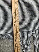 Load image into Gallery viewer, Rachel Zoe Shirt Womens Extra Large Blue Oversized Button Up Tie 100% Linen Lady