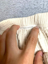 Load image into Gallery viewer, April Meets October Pants Womens Small/Medium (26x28) Ivory Lounge Gauze USA