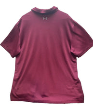 Load image into Gallery viewer, Under Armour Shirt Adult 2XL Maroon Loose Preppy Casual Sporty Golf Polo Mens