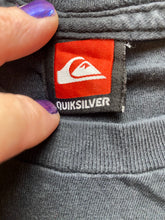 Load image into Gallery viewer, QuikSilver Shirt Youth Large Black Aztec Surfer Surfing Logo Streetwear Boys