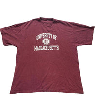 Load image into Gallery viewer, University Of Massachusetts Shirt Adult 2XL XXL Maroon Champion Sportswear Mens