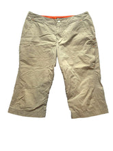 Load image into Gallery viewer, REI Pants Womens 12 (34.4x15.5) Khaki Cargo Capri Outdoor Hiking Nylon Ladies
