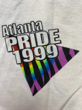 Load image into Gallery viewer, VTG Atlanta Pride Shirt Adult Extra Large LGBTQ Rainbow Piedmont Park 90s Mens