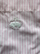 Load image into Gallery viewer, Brooks Brothers Shirt Womens Large Button Up Striped Cotton Embroidered Ladies